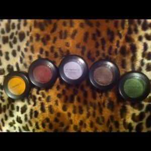 Mac Cosmetics eyeshadows