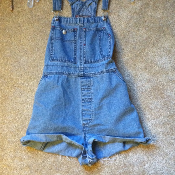 Vintage baggy overalls