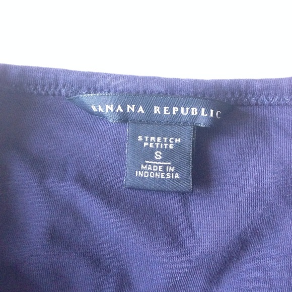 Petite navy blue tub top - Picture 3 of 3