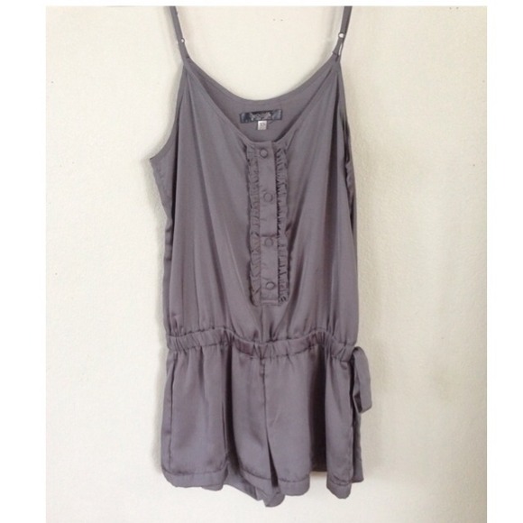 Silver Romper