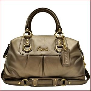 Coach Ashley Leather Satchel