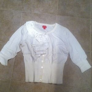 Elle Cardigan with Asymmetrical Detail