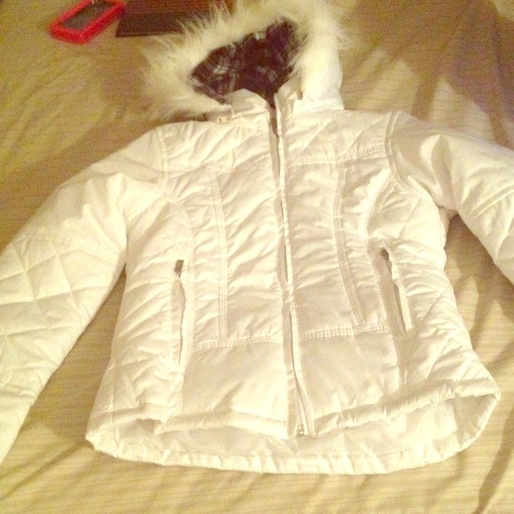 White winter jacket