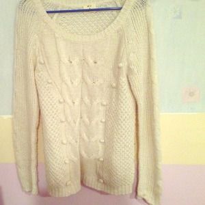 Urban Outfitters cream colored sweater