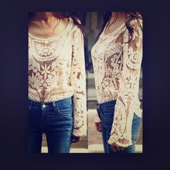 Beautiful lace top