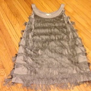 H and M fringe dress