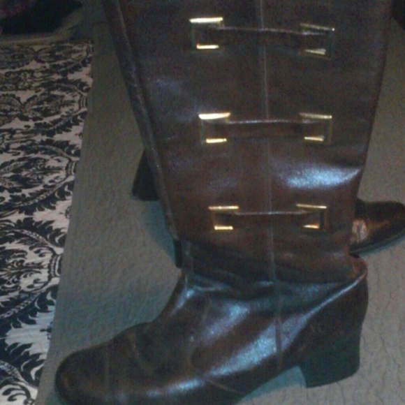 Vintage Leather Brown Boots