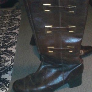 Vintage Leather Brown Boots