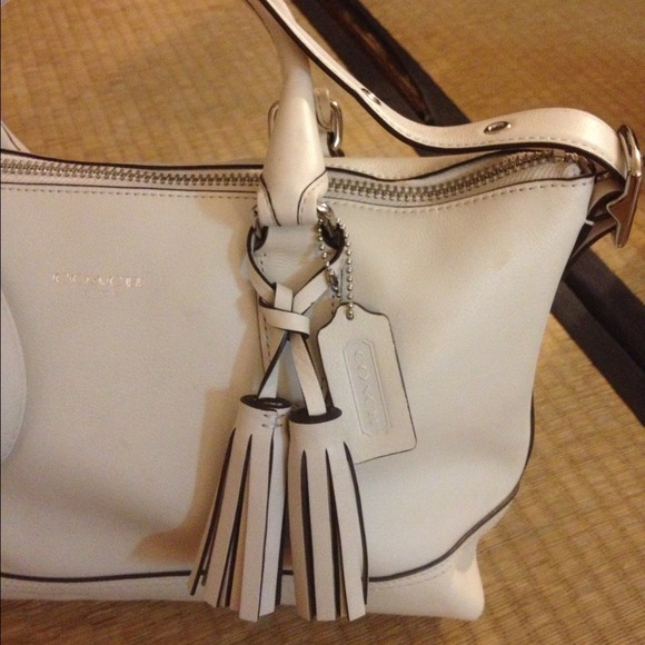 Coach Legacy Leather Molly Satchel Parchment - Picture 2 of 4