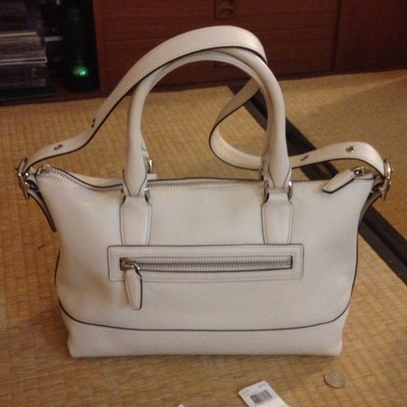 Coach Legacy Leather Molly Satchel Parchment - Picture 3 of 4