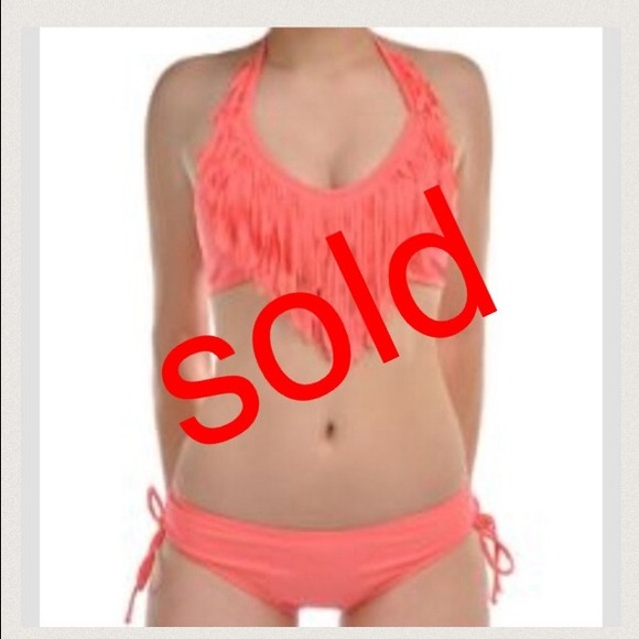 Fringe bathing suit