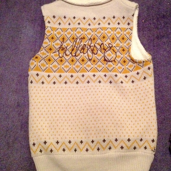 Billabong sweater vest