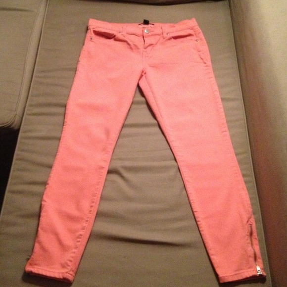Forever 21 coral pant w zipper ankles 28 bundle