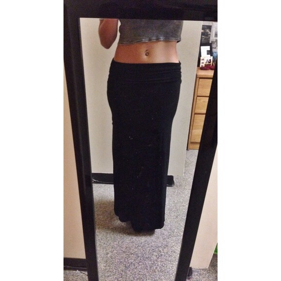 Black Maxi Skirt