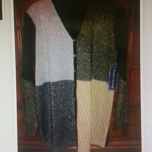 Karen Scott women cardigan size small