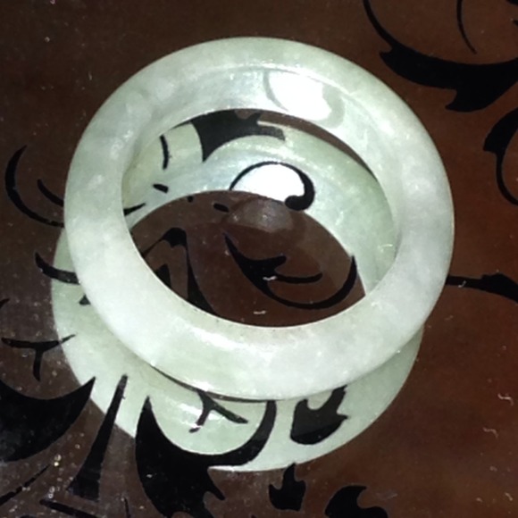 Authentic jade ring size 6