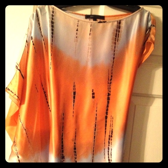 BCBG MaxAzria Silk Ombré Dress size Small