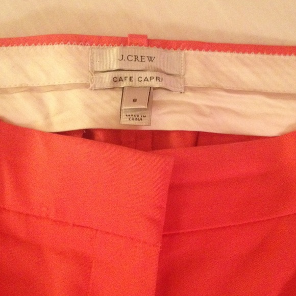 J.crew cafe Capri coral color