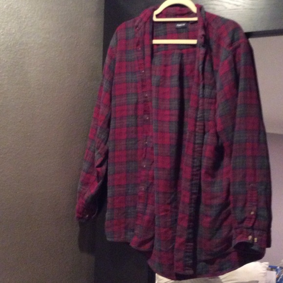 brandy melville vintage oversized flannel