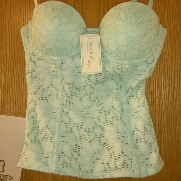NWT Mint Green corset
