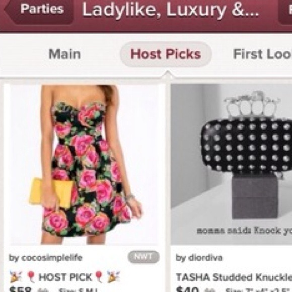 🌹👗Rose Bustier Dress👗🌹 - Picture 4 of 4
