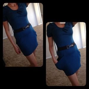 Turquoise/blue dress by Coolwear