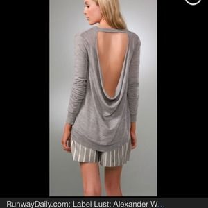 Looking for this Alexander wang open back cardigan