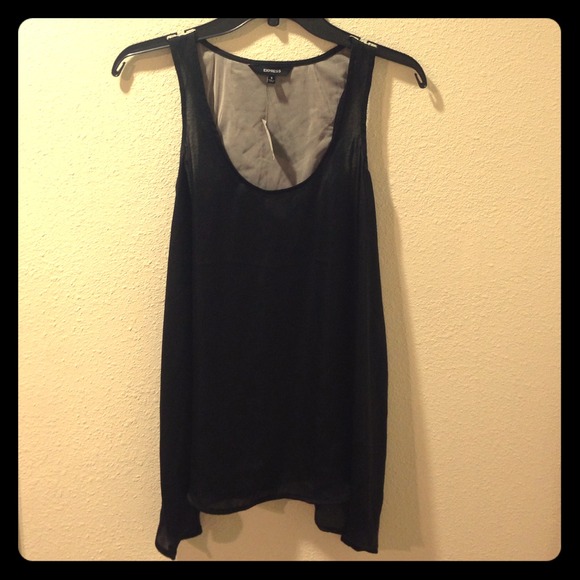 Express Silky Tunic - Lace Details