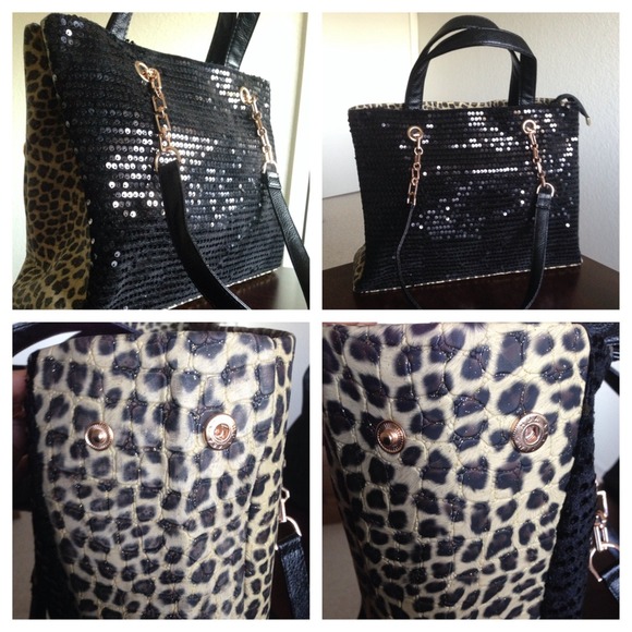 HOLD Leopard Sequin - Picture 2 of 4