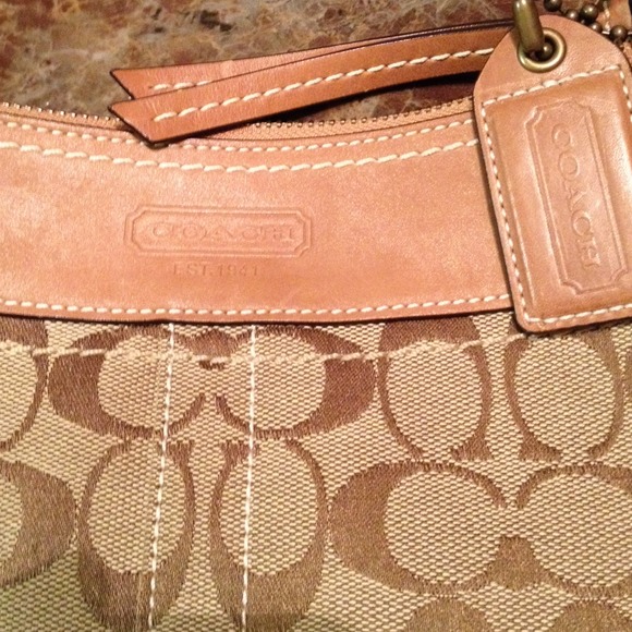 #39- Coach Handbag with Dust Bag - Picture 4 of 4