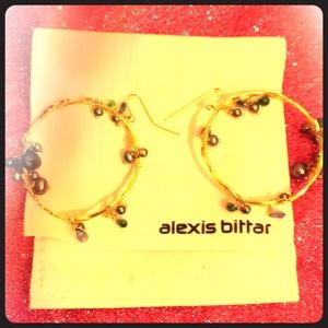 Alexis Bittar hoop earrings