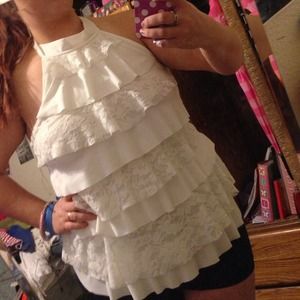 White dress shirt XL