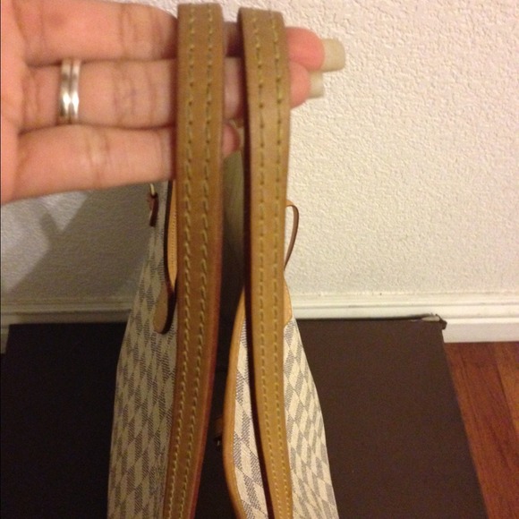 ❤️SOLD❤️ AUTH Louis Vuitton Neverfull MM Azur - Picture 4 of 4