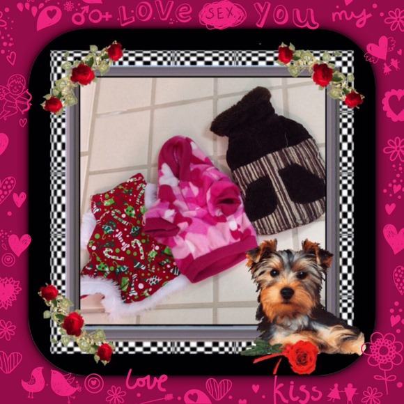 Dog clothes bundle