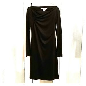 SOLD!! Diane Von Furstenberg Black Cocktail Dress