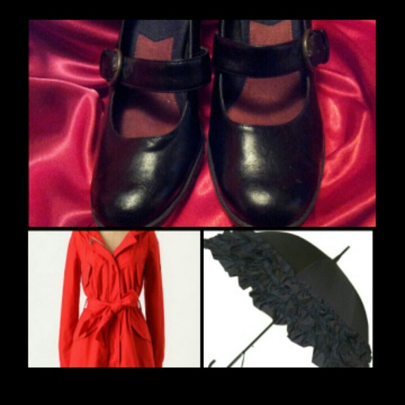 Black baby doll heels