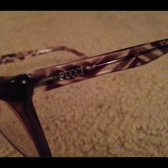 Exclusive Emilio Pucci Cat Eye Glasses Frame - Picture 4 of 4