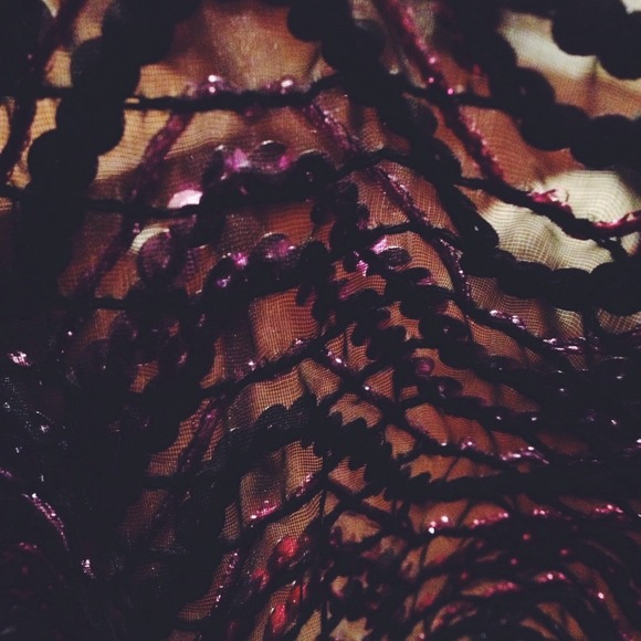 SOLD ON ETSY💄HP💄Vtg Sequin Sweater - Picture 4 of 4