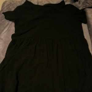 Brandy melville black flowy dress
