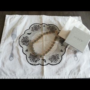 J Crew stone necklace