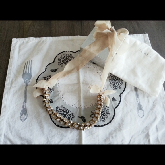 Reduced price!! J crew Crystal necklace