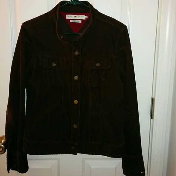 Tommy Hilfiger brown corduroy jacket