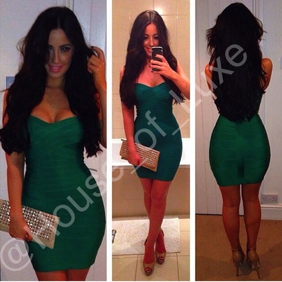 Lucky Bandage Dress www.houseofluxe.bigcartel.com - Picture 1 of 1