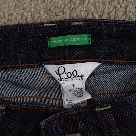 Lilly Pulitzer Ankle Length Jeans 2 - Picture 2 of 2
