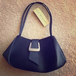 Dressy black small handbag
