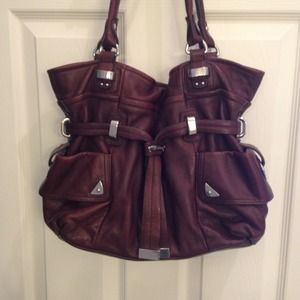 B. Makowsky brown hobo handbag