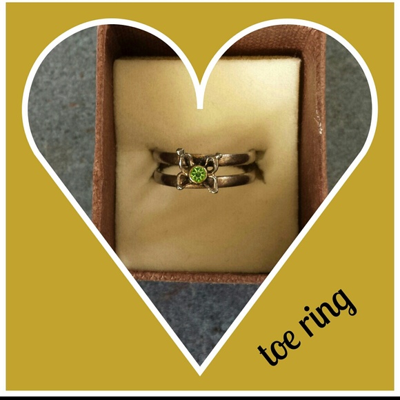 Sterling silver toe ring