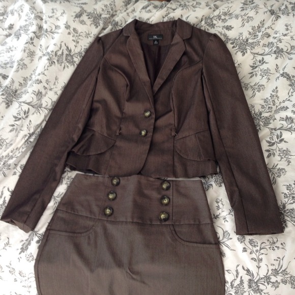 Two piece western business suit.