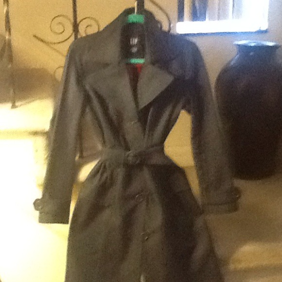 Denim - GAP Dark Denim Trench Coat