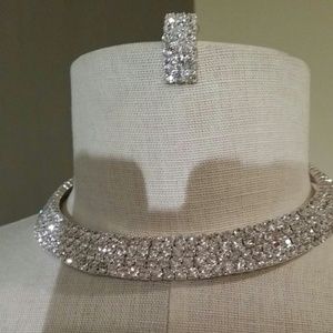 Boutique Rhinestone jewelry set